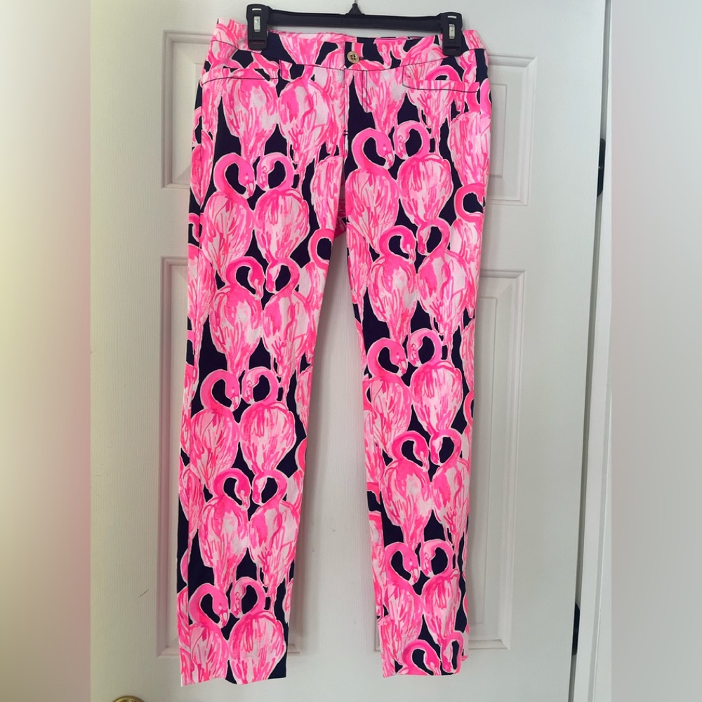 Lilly Pulitzer flamingo pants